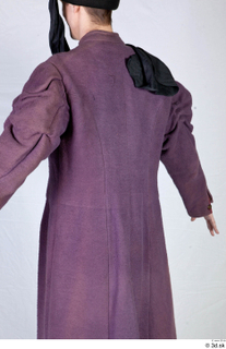  Photos Medieval Aristocrat in suit 3 Medieval clothing medieval aristocrat purple coat upper body 0005.jpg